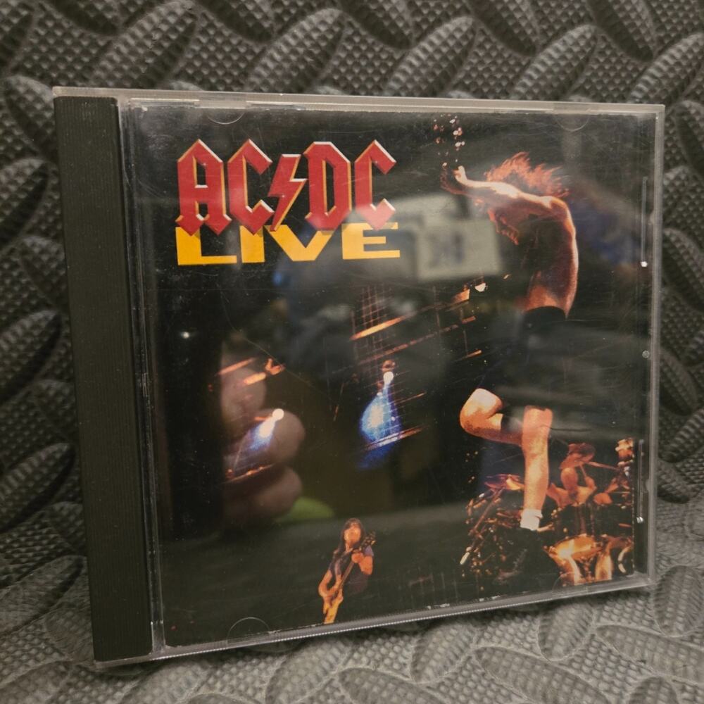 AC/DC Live CD 1992 ATCO 92215-2 BMG Direct D100201 Clean Disc Hard Rock